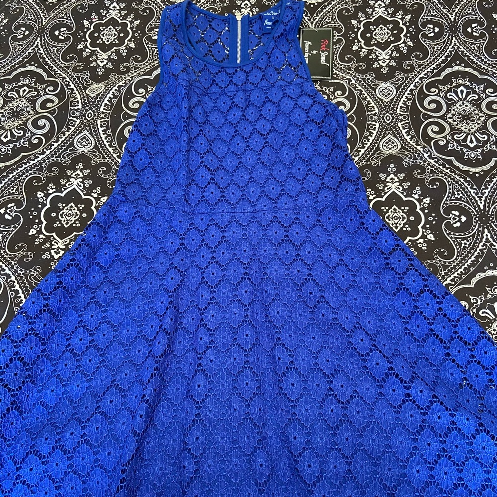 Blue dress